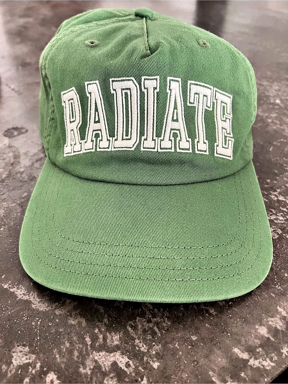 Spiritual Gangster Radiate Canvas Dad Hat Green Logo Baseball Cap Size Small